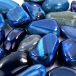 Achat Trommelsteine blau Ø 40 – 60 mm Edelsteine Heilsteine bei Wunderstein24
