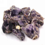 Amethyst Chevron Rohsteine Ø ca. 60 – 120 mm Edelsteine Heilsteine bei Wunderstein24