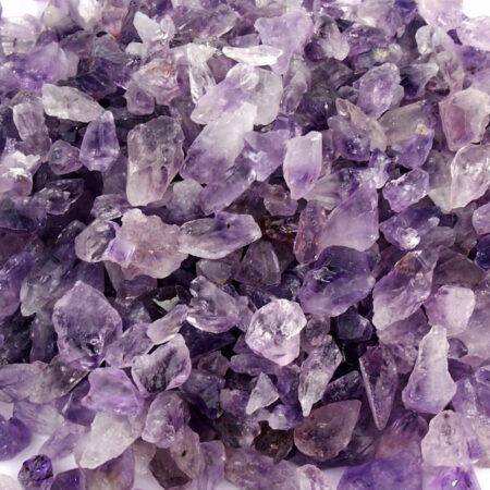 Amethyst-Spitzen natur Länge ca. 10 – 40 mm Edelsteine Heilsteine bei Wunderstein24
