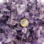 Amethyst-Spitzen natur Länge ca. 10 – 40 mm Edelsteine Heilsteine bei Wunderstein24