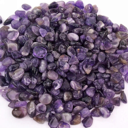 Amethyst Trommelsteine Ø ca. 13 – 25 mm Edelsteine Heilsteine bei Wunderstein24