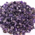 Amethyst Trommelsteine Ø ca. 13 – 25 mm Edelsteine Heilsteine bei Wunderstein24