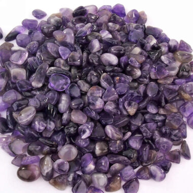 Amethyst Trommelsteine Ø ca. 13 – 25 mm Edelsteine Heilsteine bei Wunderstein24