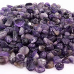 Amethyst Trommelsteine Ø ca. 4 – 6 mm Edelsteine Heilsteine bei Wunderstein24