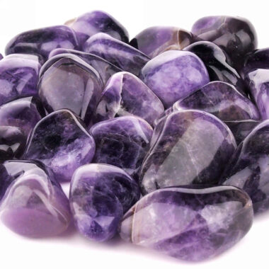 Amethyst Trommelsteine Ø ca. 35 – 50 mm Edelsteine Heilsteine bei Wunderstein24