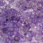 Amethyst Trommelsteine transparent handpoliert Ø ca. 25 – 35 mm Edelsteine Heilsteine bei Wunderstein24