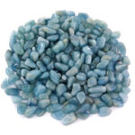 Aquamarin | Beryll Trommelsteine Ø ca. 15 – 25 mm Edelsteine Heilsteine bei Wunderstein24