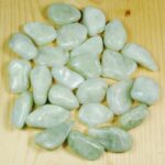 Aquamarin Trommelsteine Ø ca. 30 – 50 mm Edelsteine Heilsteine bei Wunderstein24
