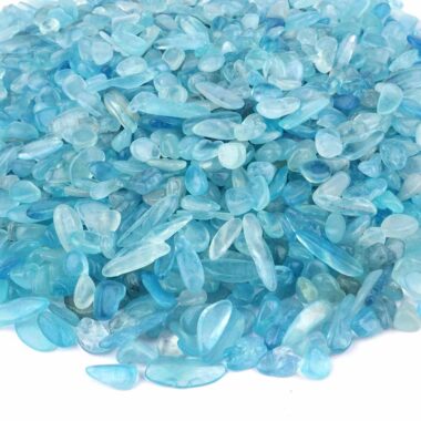 Aquamarin Trommelsteine Ø ca. 8 – 15 mm in sehr schöner Farbe Edelsteine Heilsteine bei Wunderstein24