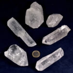 Bergkristall Spitzen groß natur Länge ca. 60 – 100 mm Edelsteine Heilsteine bei Wunderstein24