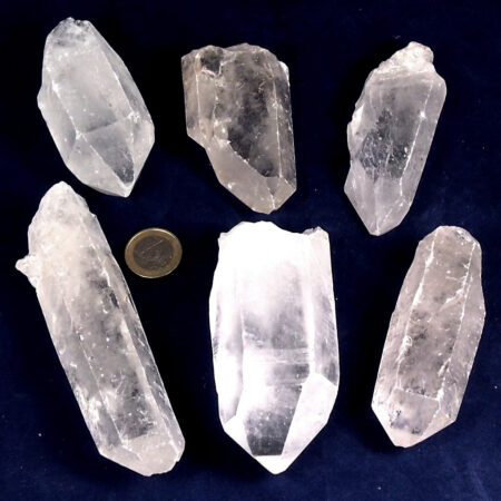 Bergkristall Spitzen groß natur Länge ca. 60 – 100 mm Edelsteine Heilsteine bei Wunderstein24