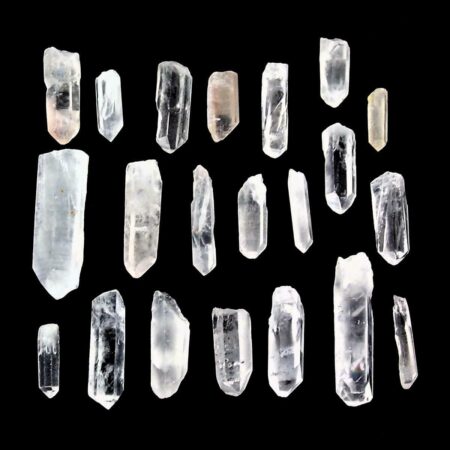 Bergkristall Spitzen Länge ca. 10 – 30 mm Edelsteine Heilsteine bei Wunderstein24
