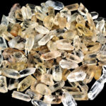 Bergkristall-Spitzen Madagaskar natur Länge ca. 15 – 50 mm Edelsteine Heilsteine bei Wunderstein24