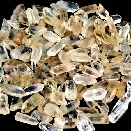 Bergkristall-Spitzen Madagaskar natur Länge ca. 15 – 50 mm Edelsteine Heilsteine bei Wunderstein24