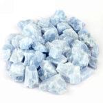 Calcit Rohsteine hellblau Ø ca. 20 – 50 mm Edelsteine Heilsteine bei Wunderstein24