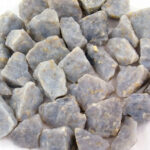 Chalcedon Rohsteine blau Ø ca. 30 – 50 mm Edelsteine Heilsteine bei Wunderstein24