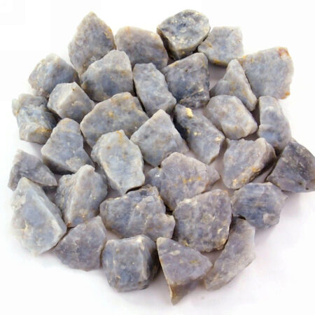 Chalcedon Rohsteine blau Ø ca. 30 – 50 mm Edelsteine Heilsteine bei Wunderstein24