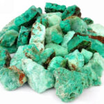 Calcit Rohsteine hellblau Ø ca. 20 – 50 mm Edelsteine Heilsteine bei Wunderstein24