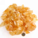 Citrin Maraba Rohsteine Ø ca. 30 – 50 mm Edelsteine Heilsteine bei Wunderstein24