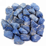 Dumortierit Rohsteine Ø ca. 35 – 50 mm Edelsteine Heilsteine bei Wunderstein24
