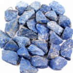 Dumortierit Rohsteine Ø ca. 35 – 50 mm Edelsteine Heilsteine bei Wunderstein24