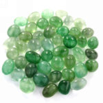 Fluorit Trommelsteine grün handpoliert Ø 25 – 30 mm Edelsteine Heilsteine bei Wunderstein24