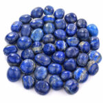 Lapislazuli Trommelsteine handpoliert Ø 25 – 30 mm Edelsteine Heilsteine bei Wunderstein24
