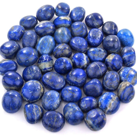 Lapislazuli Trommelsteine handpoliert Ø 25 – 30 mm Edelsteine Heilsteine bei Wunderstein24