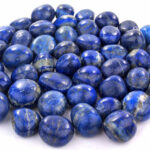 Lapislazuli Trommelsteine handpoliert Ø 25 – 30 mm Edelsteine Heilsteine bei Wunderstein24