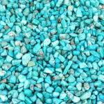 Magnesit Trommelsteine türkis Ø ca. 8 – 12 mm Edelsteine Heilsteine bei Wunderstein24