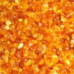 Natürlicher Baltischer Bernstein poliert Ø ca. 5 – 10 mm Edelsteine Heilsteine bei Wunderstein24