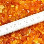 Natürlicher Baltischer Bernstein poliert Ø ca. 5 – 10 mm Edelsteine Heilsteine bei Wunderstein24