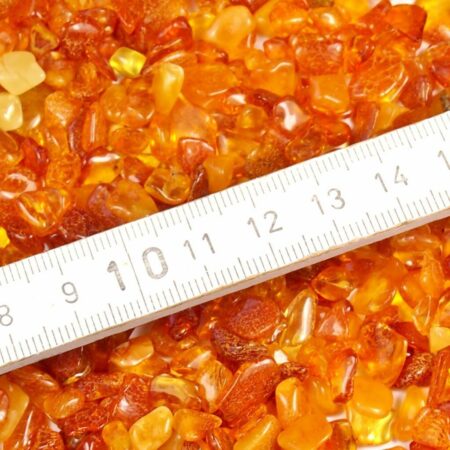 Natürlicher Baltischer Bernstein poliert Ø ca. 5 – 10 mm Edelsteine Heilsteine bei Wunderstein24