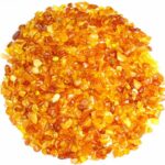 Natürlicher Baltischer Bernstein roh Ø ca. 5 – 10 mm Edelsteine Heilsteine bei Wunderstein24