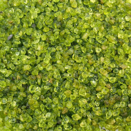 Olivin | Peridot Trommelsteine Ø ca. 2 – 5 mm Edelsteine Heilsteine bei Wunderstein24