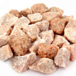 Orangencalcit Rohsteine Ø ca. 30 – 50 mm Edelsteine Heilsteine bei Wunderstein24