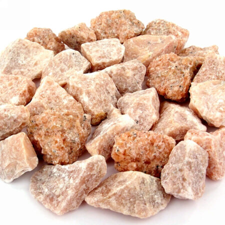 Orangencalcit Rohsteine Ø ca. 30 – 50 mm Edelsteine Heilsteine bei Wunderstein24