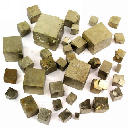 Pyrit Würfel natur Ø ca. 10 – 50 mm Edelsteine Heilsteine bei Wunderstein24