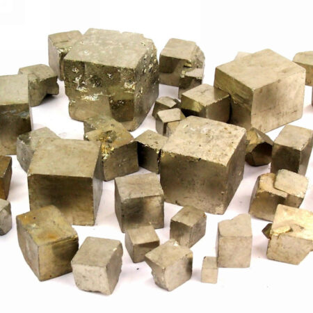 Pyrit Würfel natur Ø ca. 10 – 50 mm Edelsteine Heilsteine bei Wunderstein24