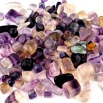 Fluorit Trommelsteine bunt Ø 10 – 25 mm Edelsteine Heilsteine bei Wunderstein24