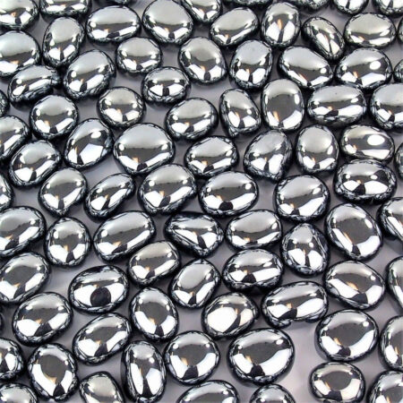 Silizium Trommelsteine handpoliert Ø ca. 26 – 33 mm Edelsteine Heilsteine bei Wunderstein24