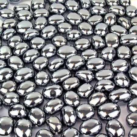 Silizium Trommelsteine handpoliert Ø ca. 26 – 33 mm Edelsteine Heilsteine bei Wunderstein24