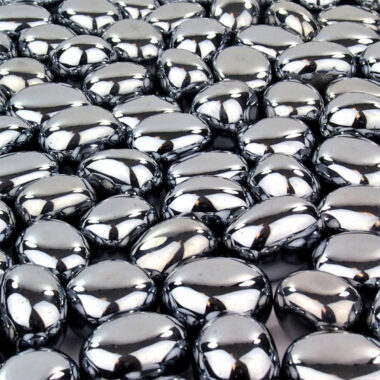 Silizium Trommelsteine handpoliert Ø ca. 26 – 33 mm Edelsteine Heilsteine bei Wunderstein24