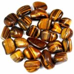 Tigerauge Trommelsteine Ø ca. 30 – 45 mm Edelsteine Heilsteine bei Wunderstein24