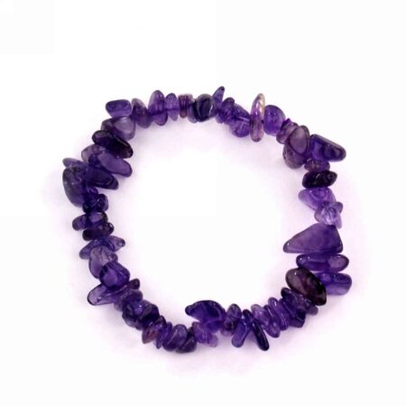Amethyst Edelstein Armband flexibel und dehnbar in bester Qualität Edelsteine Heilsteine bei Wunderstein24