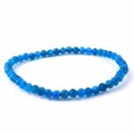 Apatit Edelstein Armband flexibel und dehnbar Edelsteine Heilsteine bei Wunderstein24
