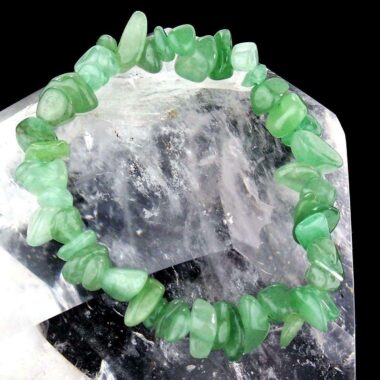 Aventurin grün Edelstein Armband flexibel und dehnbar Edelsteine Heilsteine bei Wunderstein24