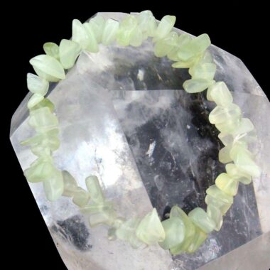 Jade | Serpentin Edelstein Armband flexibel und dehnbar Edelsteine Heilsteine bei Wunderstein24