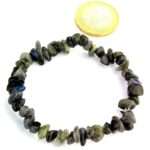 Labradorit Edelstein Armband flexibel und dehnbar Edelsteine Heilsteine bei Wunderstein24