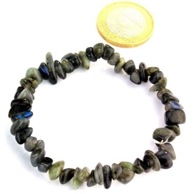 Labradorit Edelstein Armband flexibel und dehnbar Edelsteine Heilsteine bei Wunderstein24